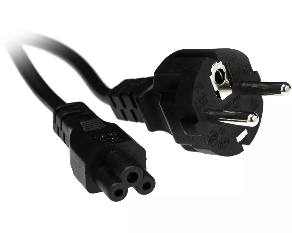 Diggelmann Netzkabel 1 m C5-Schuko