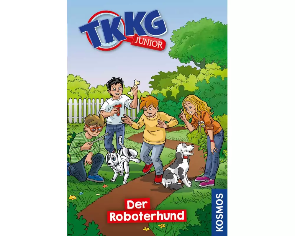 TKKG Junior, 9, Der Roboterhund