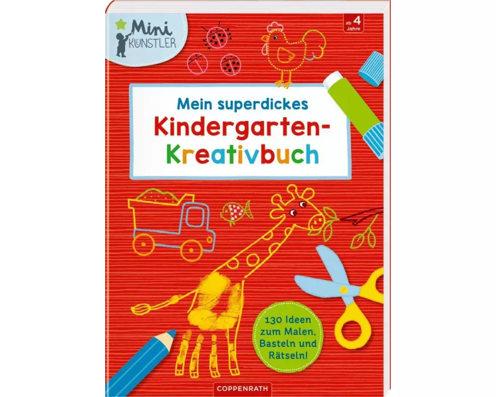 Mein superdickes Kindergarten-Kreativbuch