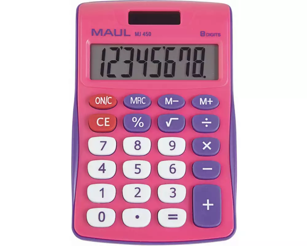 Maul Taschenrechner MJ450 Junior Pink