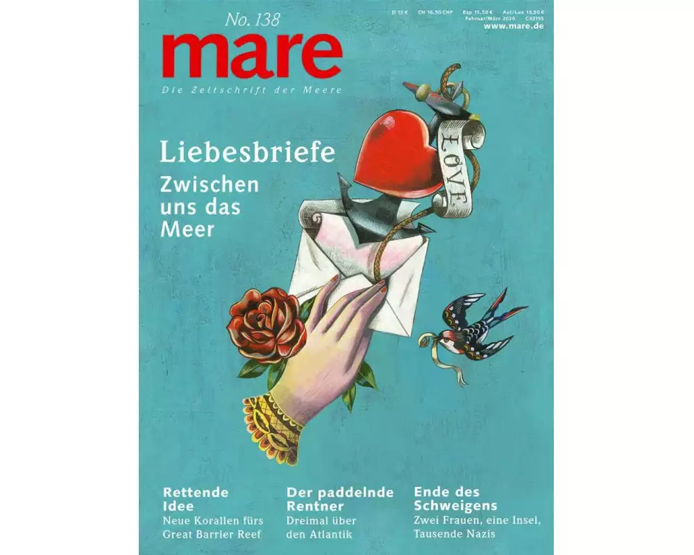 mare - Die Zeitschrift der Meere / No. 138 / Liebesbriefe