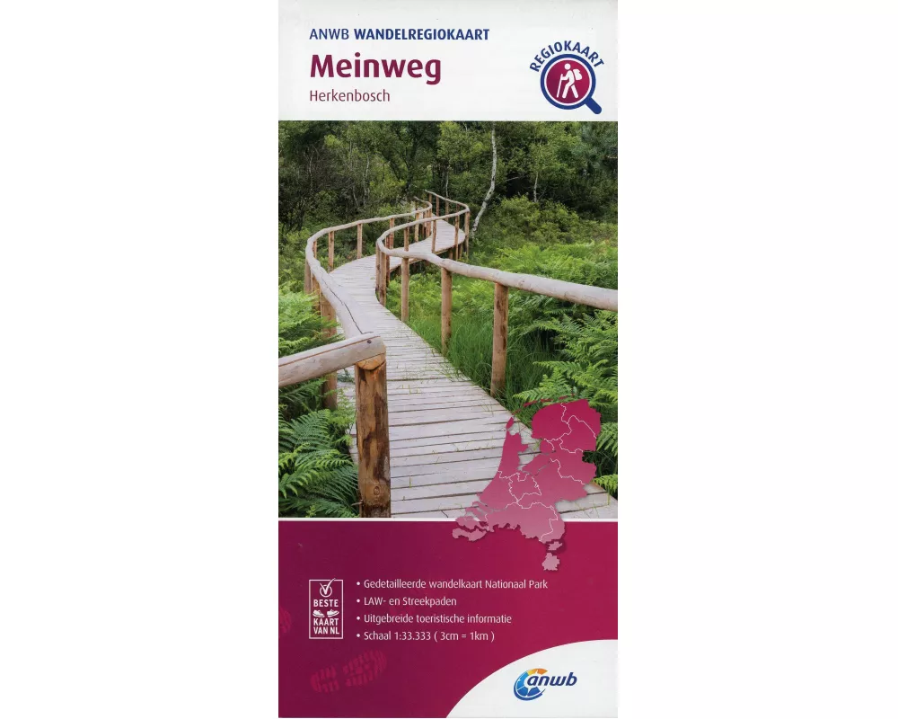 Meinweg. Herkenbosch. 1 : 33 000