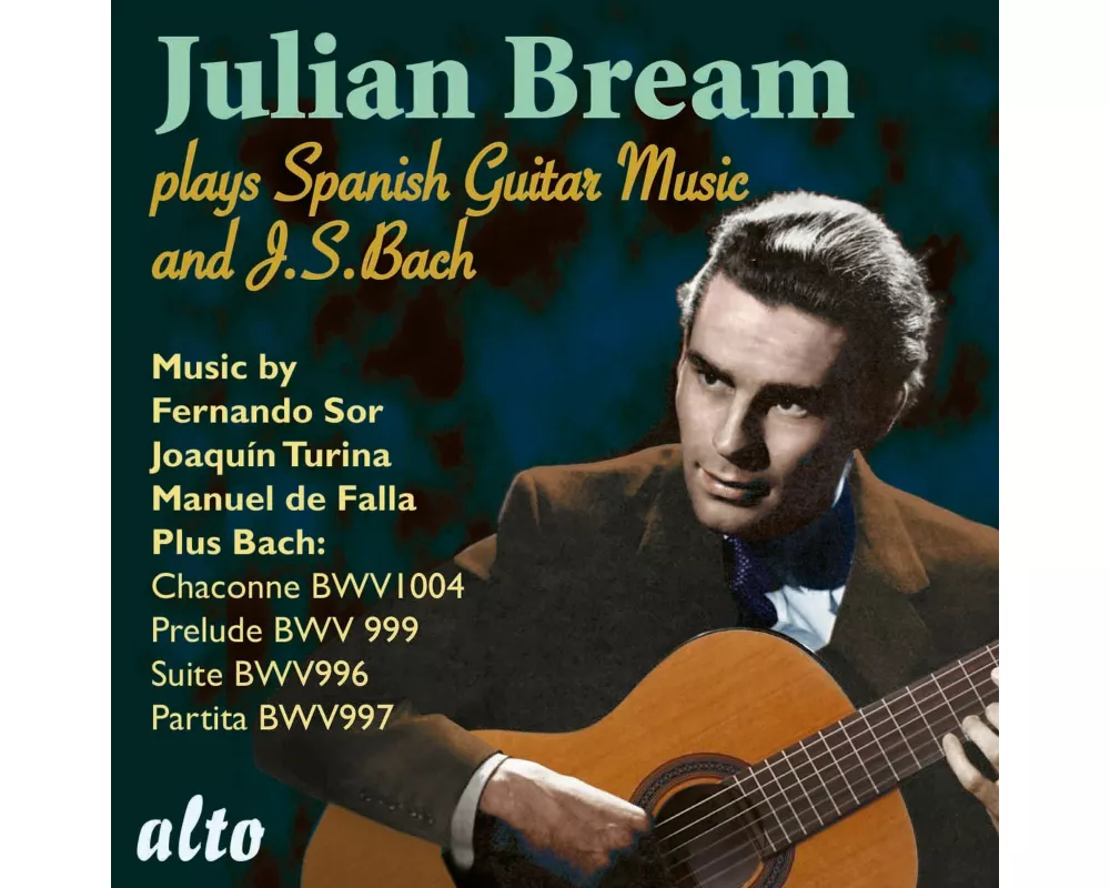Julian Bream spielt Werke von Bach,Sor,Turina &