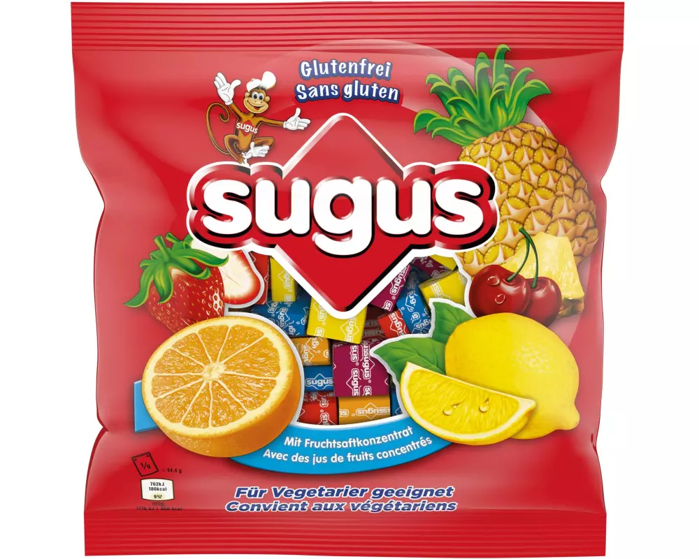 Sugus Kaubonbon glutenfrei 400 g