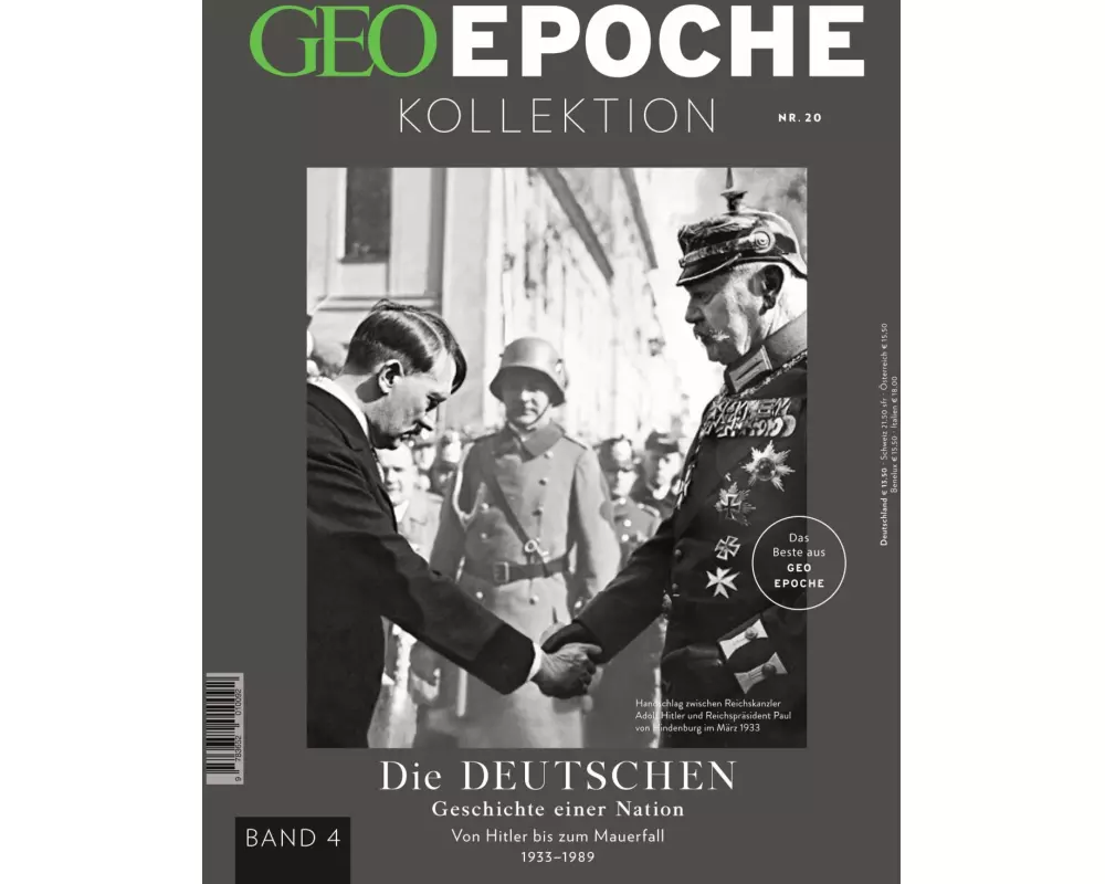 GEO Epoche KOLLEKTION / GEO Epoche KOLLEKTION 20/2020 Die Geschichte der Deutschen (in 4 Teilen) - Band 4