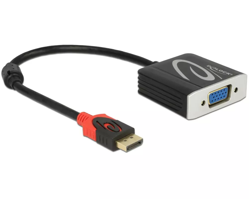 Delock Adapter 2560x1600, 60Hz DisplayPort - VGA