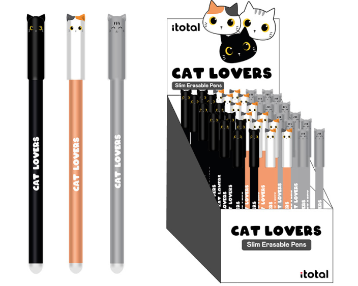 I-TOTAL Gelschreiber Cat 0.5mm XL1873B blau, radierbar