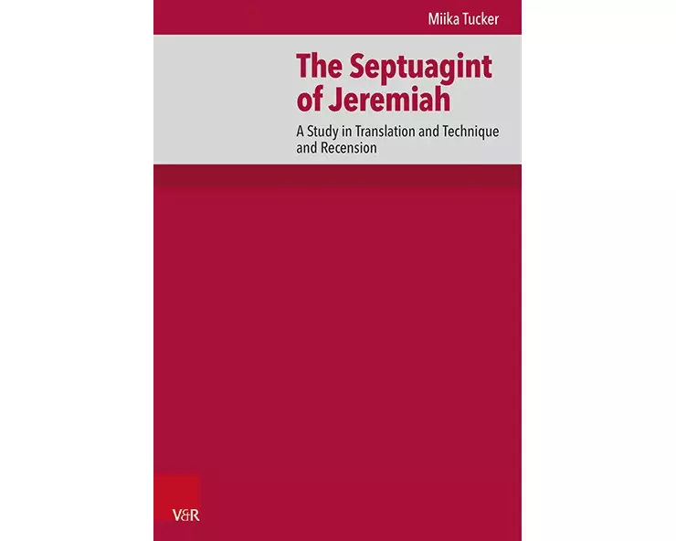 The Septuagint of Jeremiah