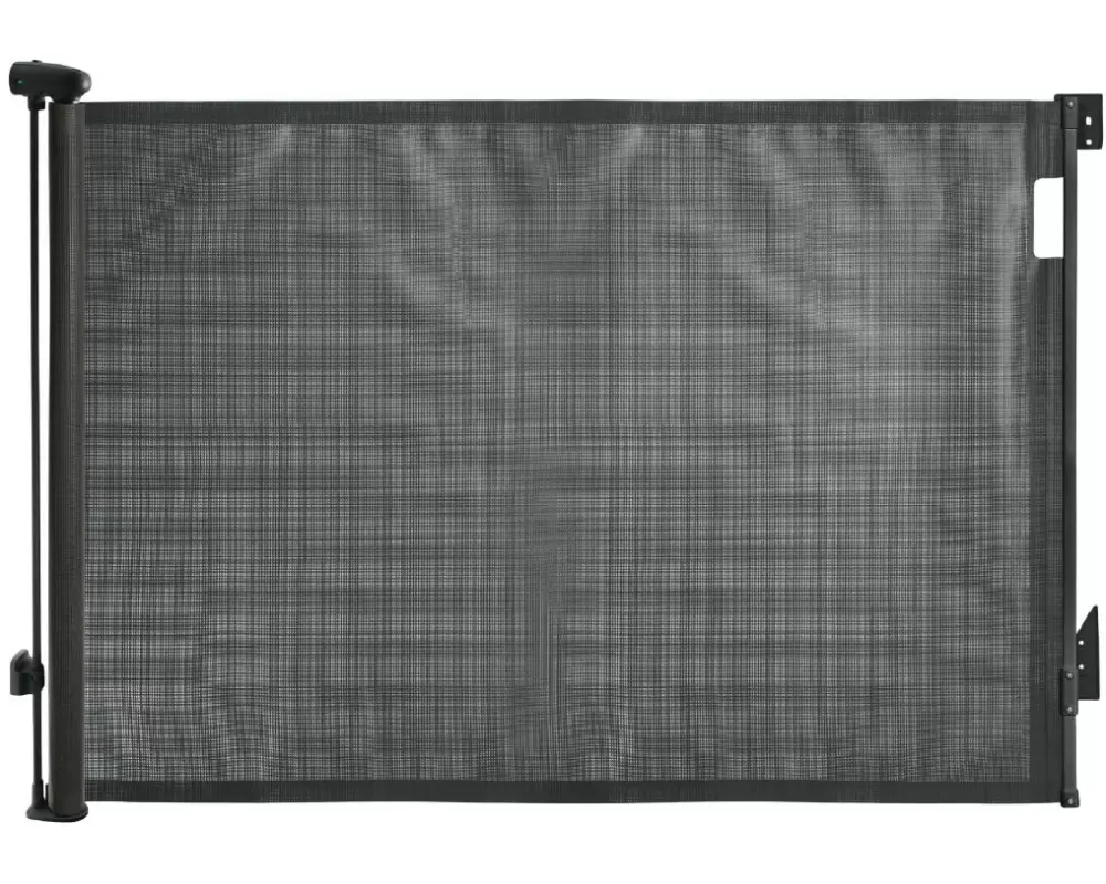 DREAMBABY Türschutzgitter Glide n Hide 60 cm - 140 cm Schwarz