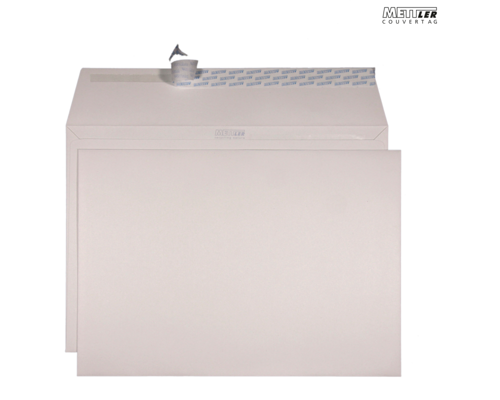 METTLER Couvert ohne Fenster C4 9146 120g, recycling 250 Stk.