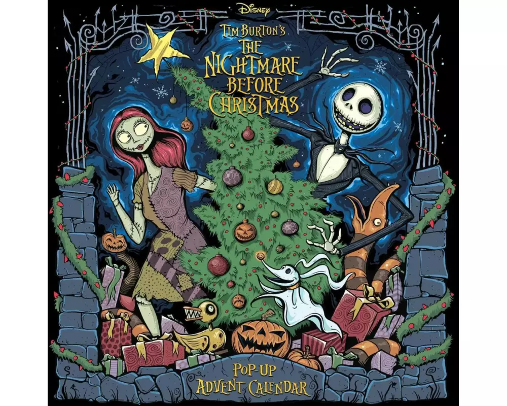 The Nightmare Before Christmas: Advent Calendar and Pop-Up Book