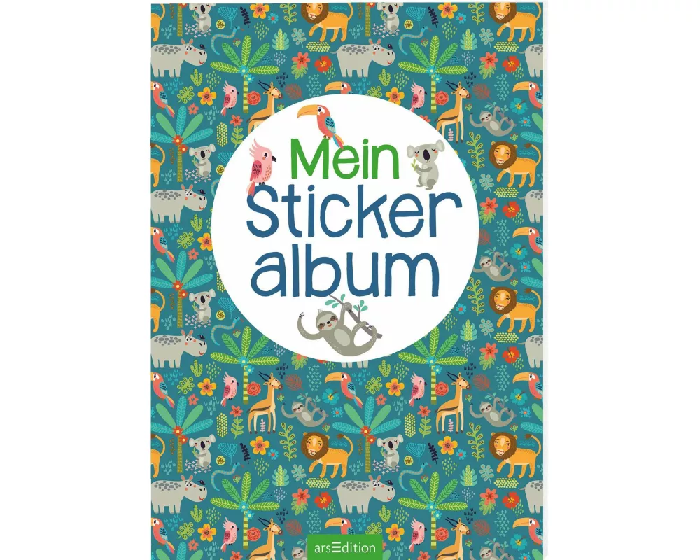Mein Stickeralbum – Dschungel