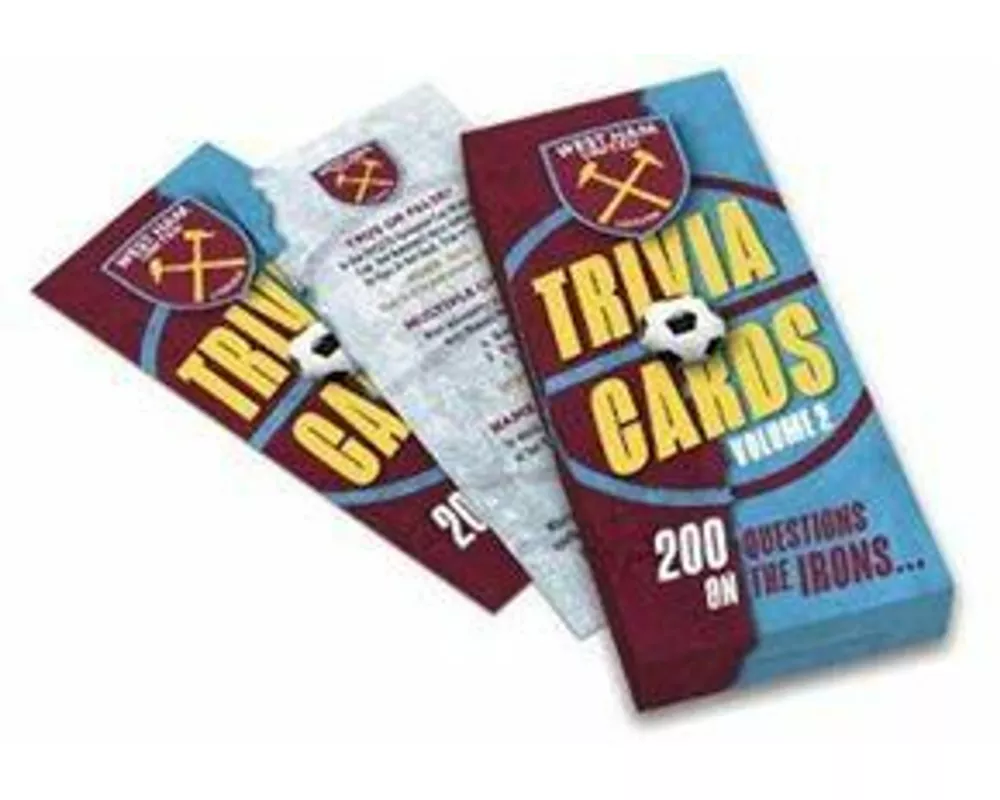 West Ham United Trivia Cards - Volume 2