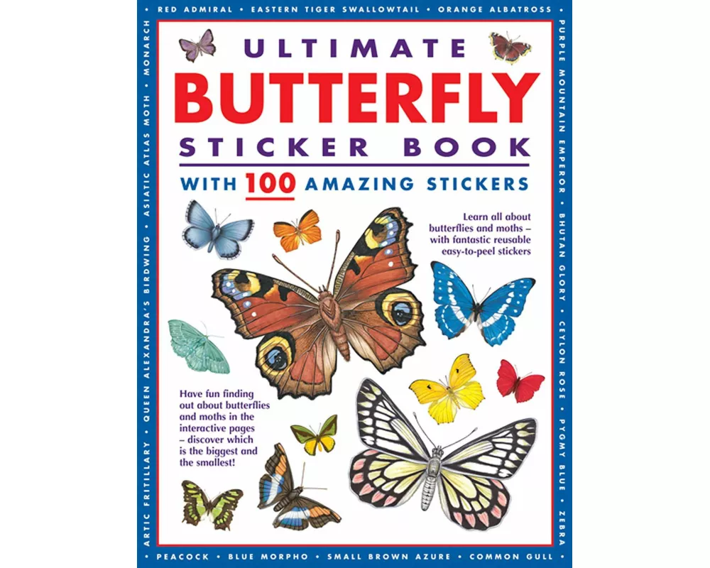 Ultimate Butterfly Sticker Book