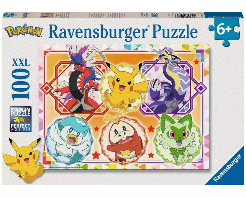 Ravensburger Puzzle Pokémon Karmesin und Purpur