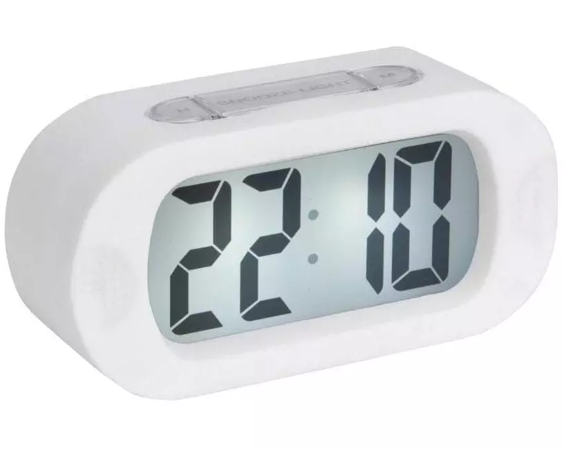 KARLSSON Digitalwecker Gummy Weiss