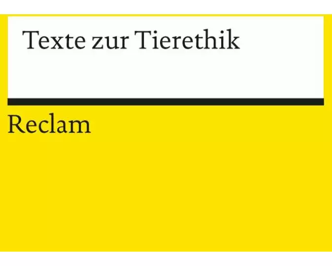 Texte zur Tierethik