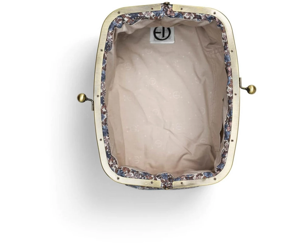 ELODIE Necessaire Zip&Go Blue Garden