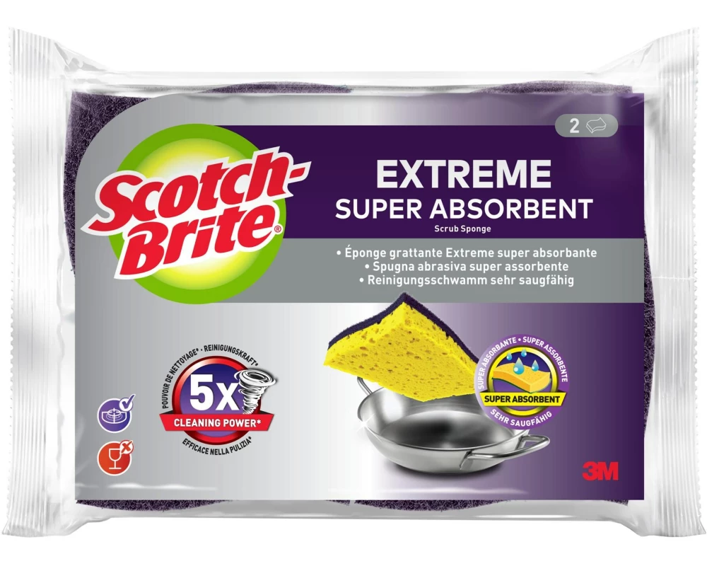 Scotch-Brite Schwamm Extreme 2 Stück
