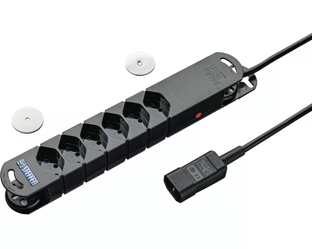 STEFFEN Steckdosenleiste STEBA VARIABL 6 T13