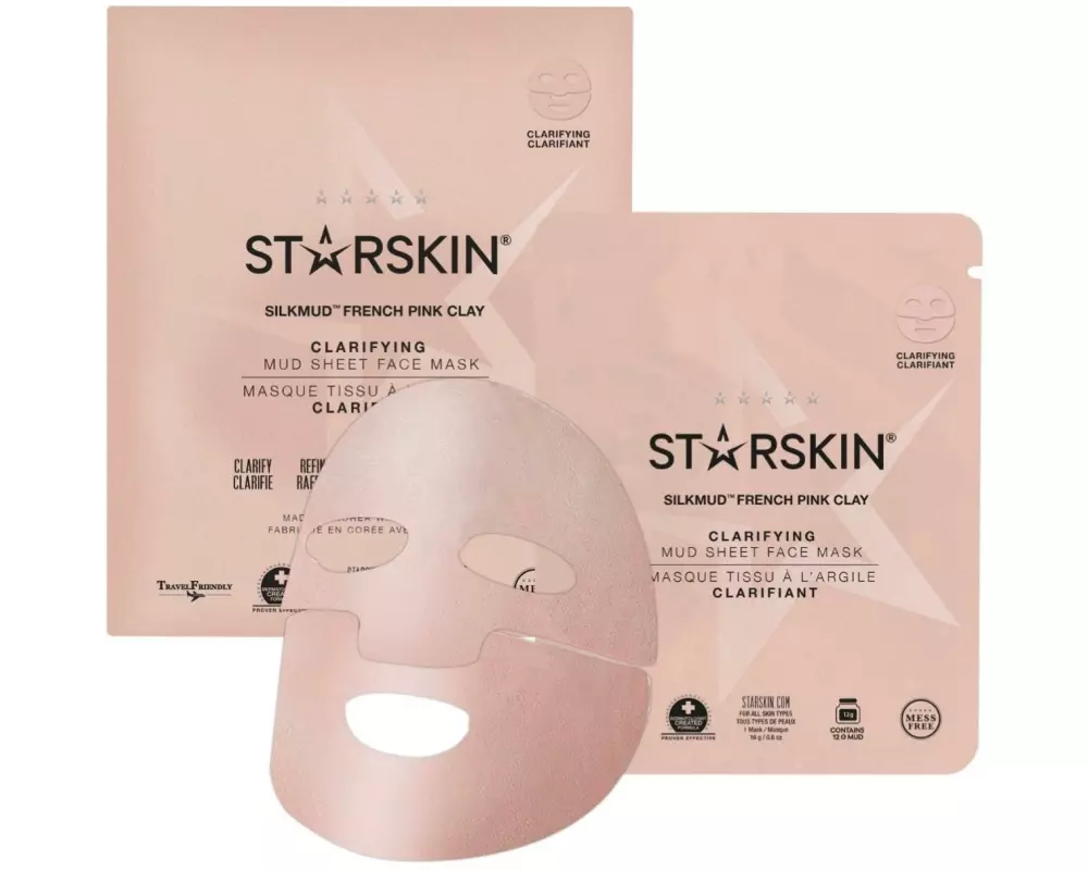 STARSKIN Silkmud French Pink Clay Clarifying Mask 16 g