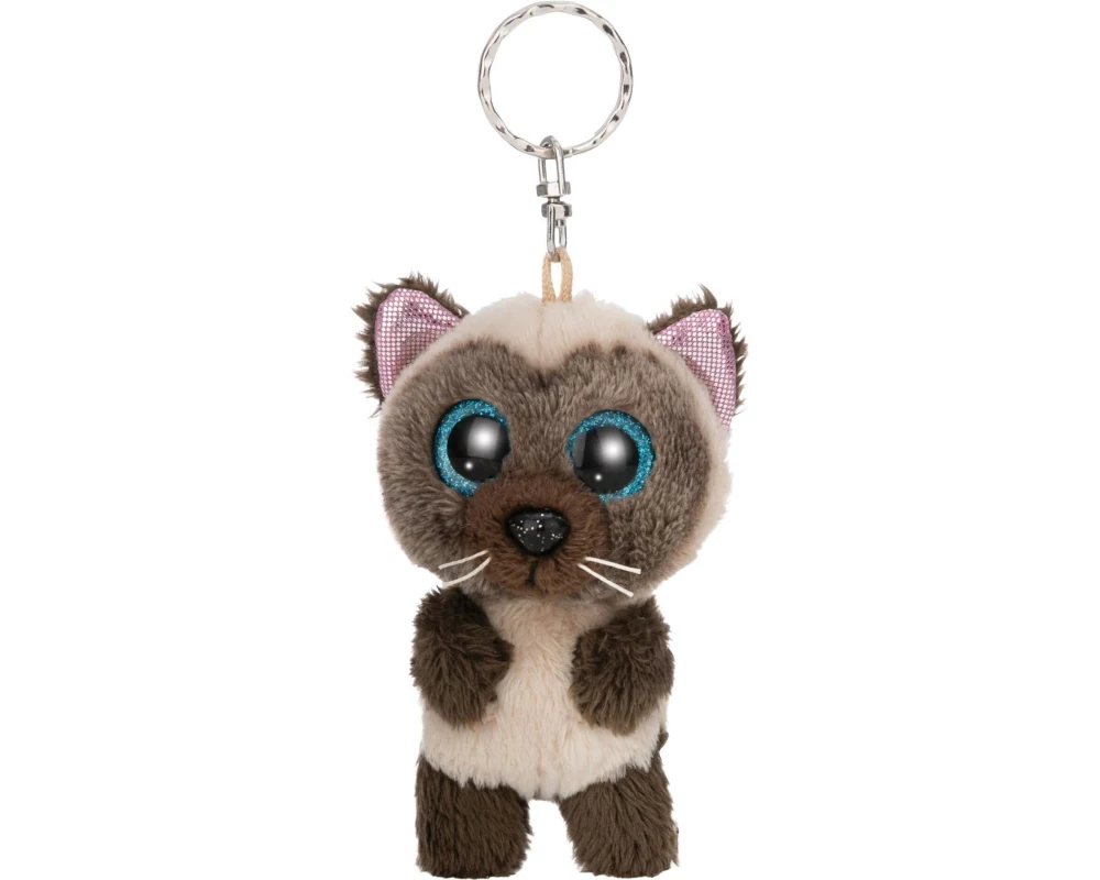 Nici Schlüsselanhänger Siamkatze Selma, Beige, 9.0 cm