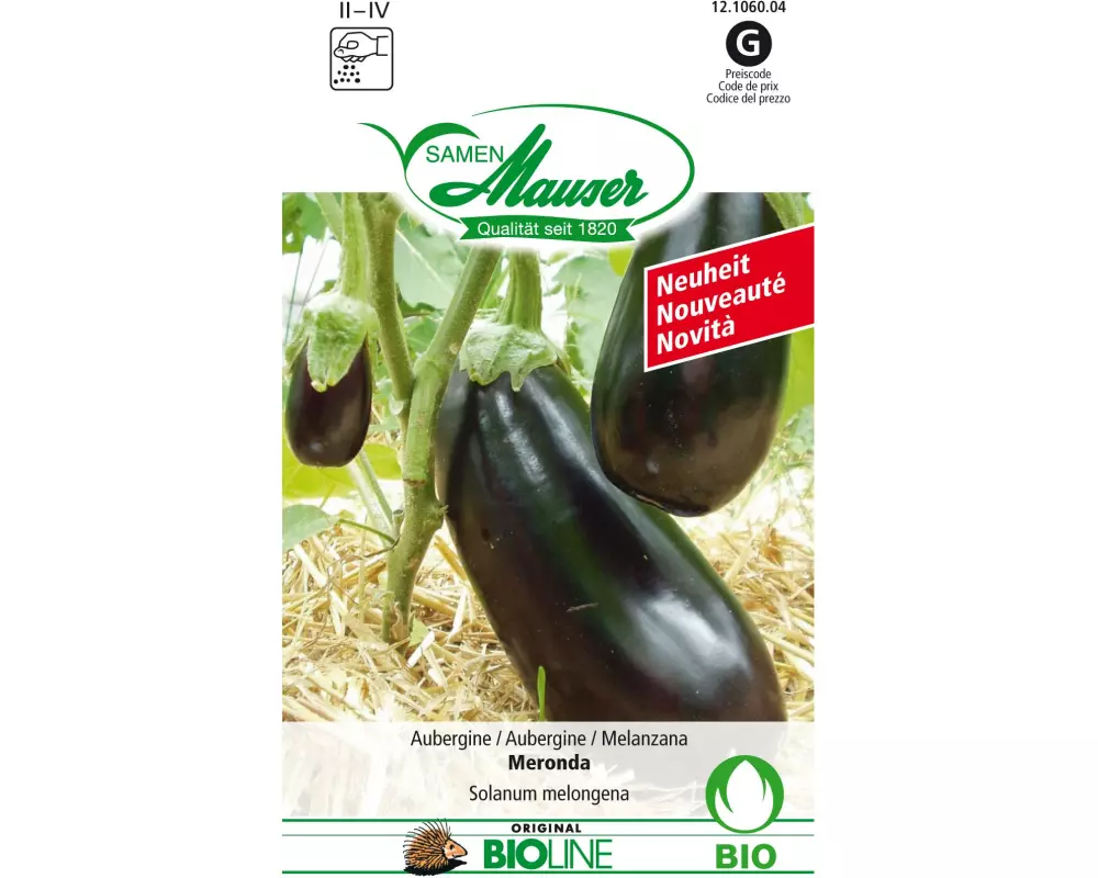 Samen Mauser Samen Aubergine Meronda