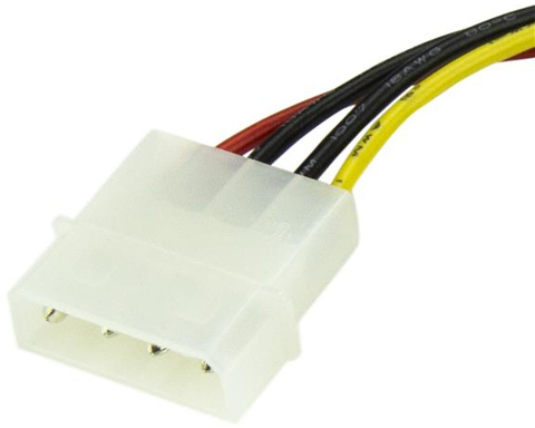 6IN MOLEX TO SATA ADAPTER