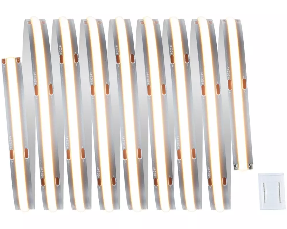 Paulmann LED-Stripe MaxLED 1000 Einzelstripe COB, 2700K, 2.5m, Silber