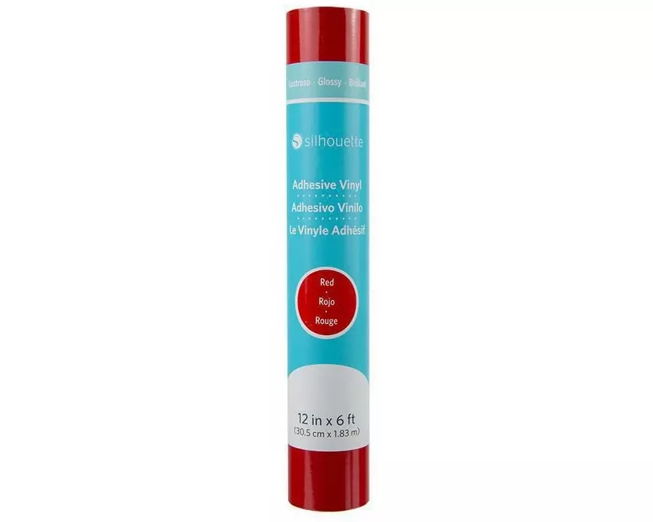 Silhouette Vinylfolie Glossy 30.5 cm Rot