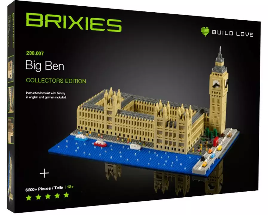 BRIXIES Bausteinmodell Big Ben Collectors Edition 6757 Bausteine