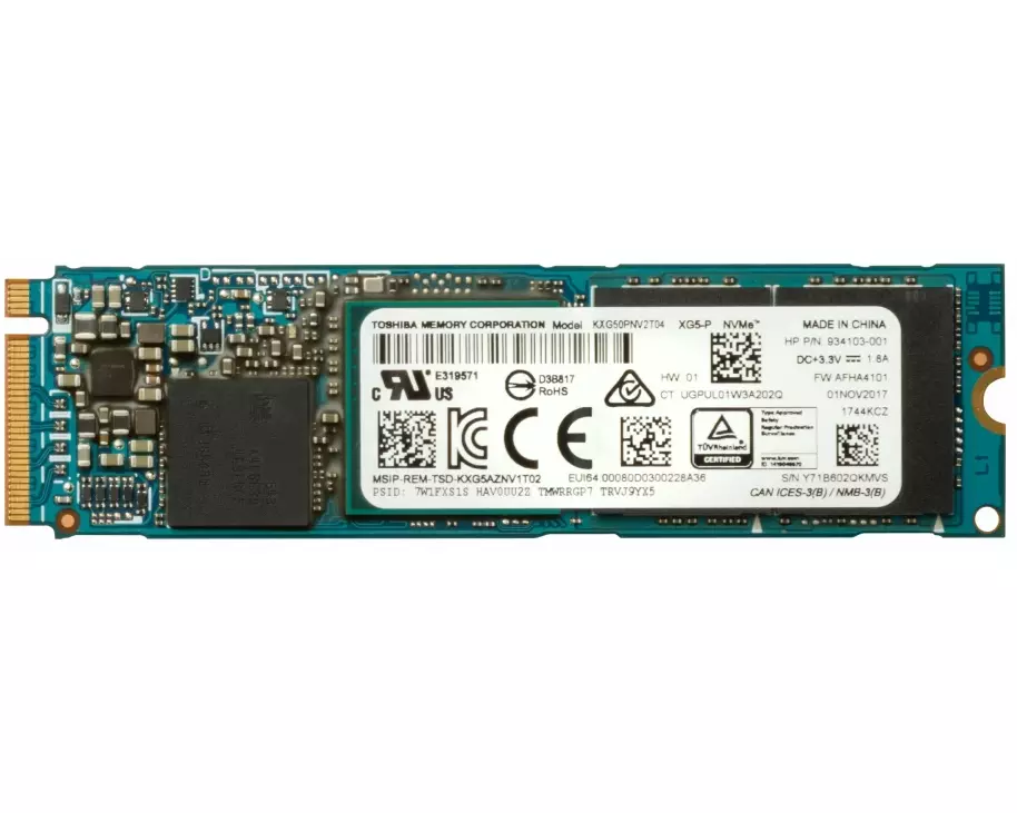 HP Z TurboDrv QuadPro 1TB SSD TLC module