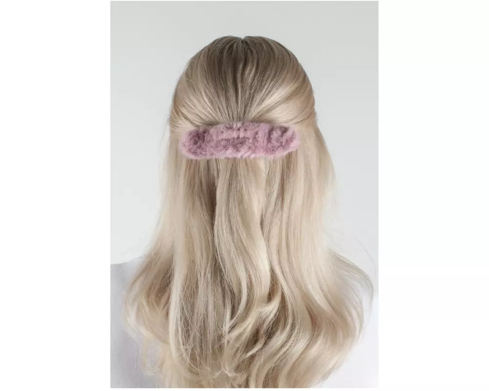 Trisa Accessoires Kunstfell-Haarreif & Haarspange
