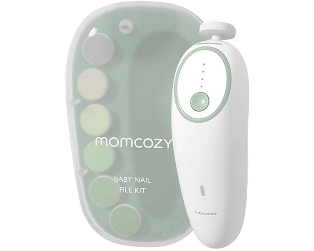 momcozy Elektrische Nagelfeile Grün/Weiss