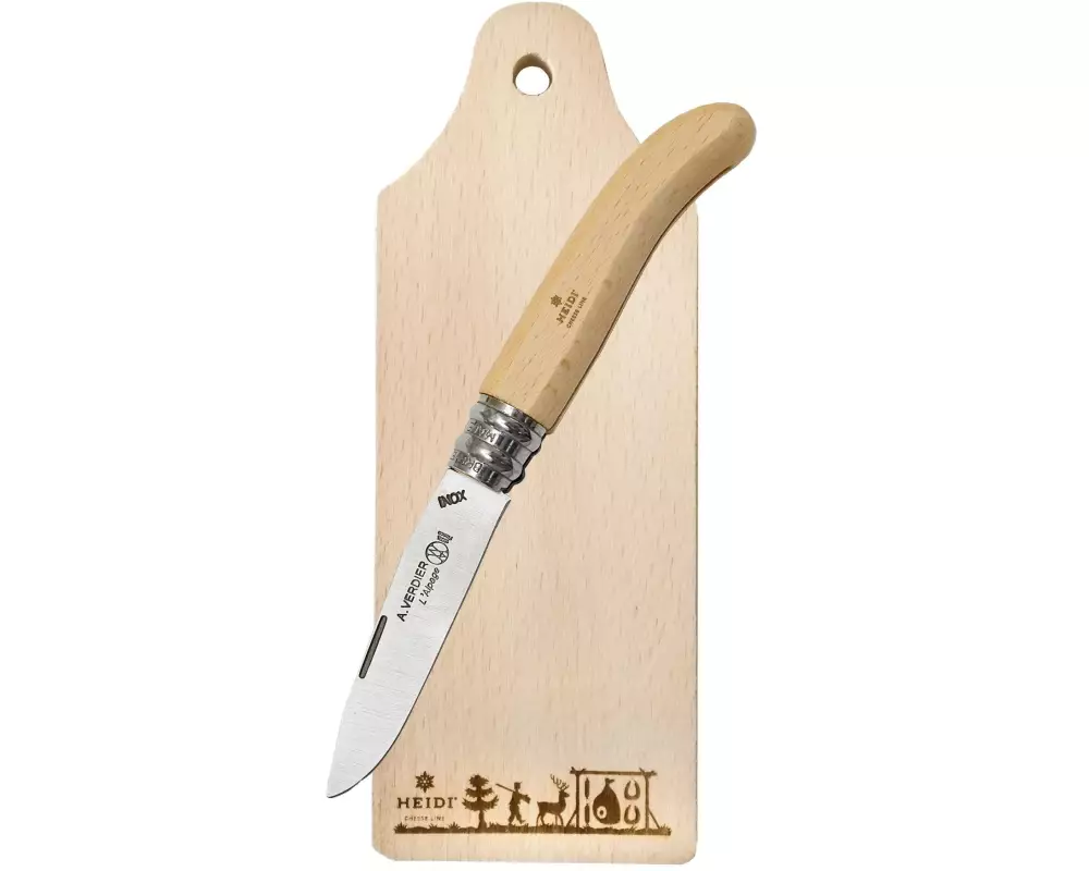 Heidi Cheese Line Schneidebrett-Set Alpages 7.8 cm x 21 cm