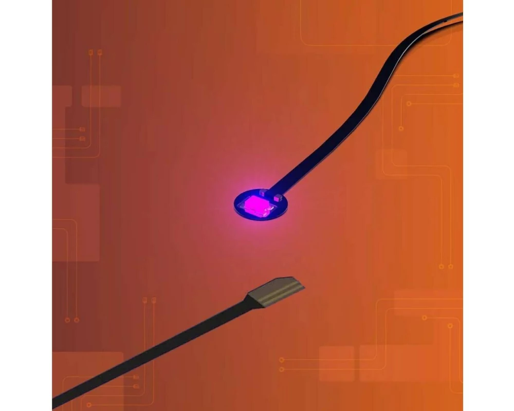 Light My Bricks 2.0 Astro LED Violett 30 cm Flachkabel 4er Pack