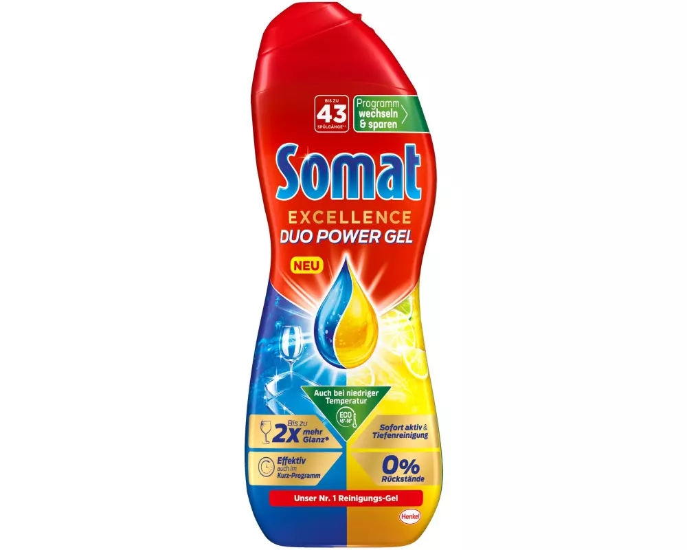 Somat Maschinenspülmittel Excellence Power Gel Zitrone 0.7 l