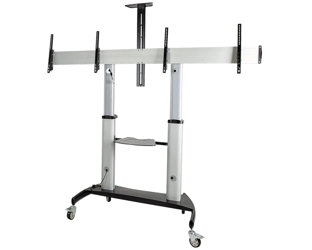 DUAL TV CART - 37-60IN DISPLAY