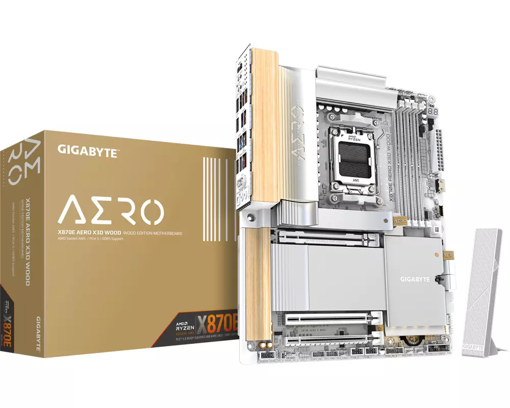 X870E AERO X3D WOOD