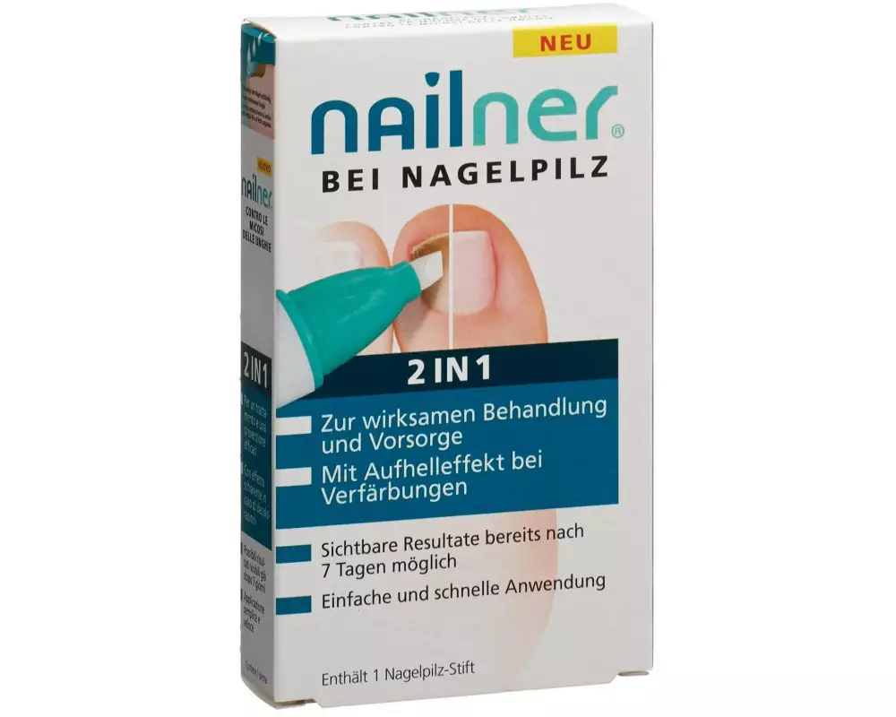 Nailner Nagelpilz-Stift 2 in 1 1 Stück