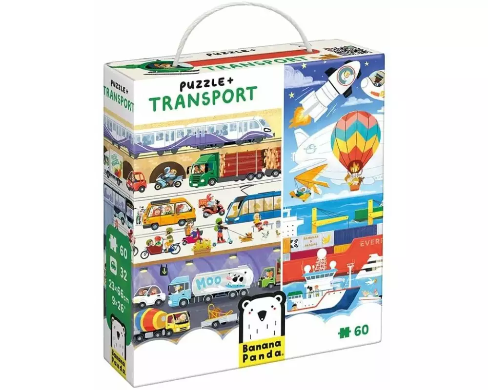 Banana Panda Puzzle + Transport
