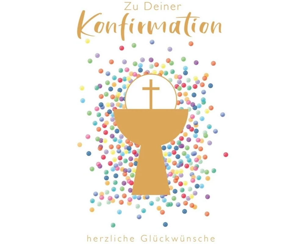 ABC Glückwunschkarte Konformation 12.5 x 17.6 cm
