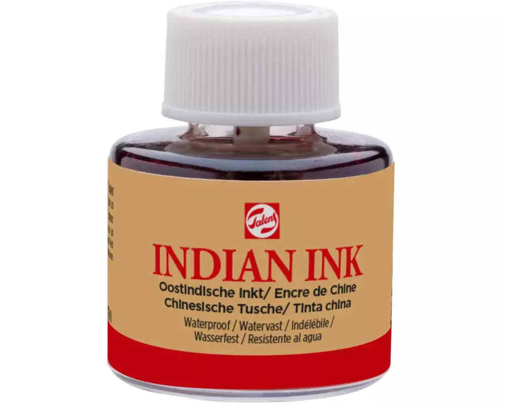 Talens Tusche Chinesische 11 ml Schwarz