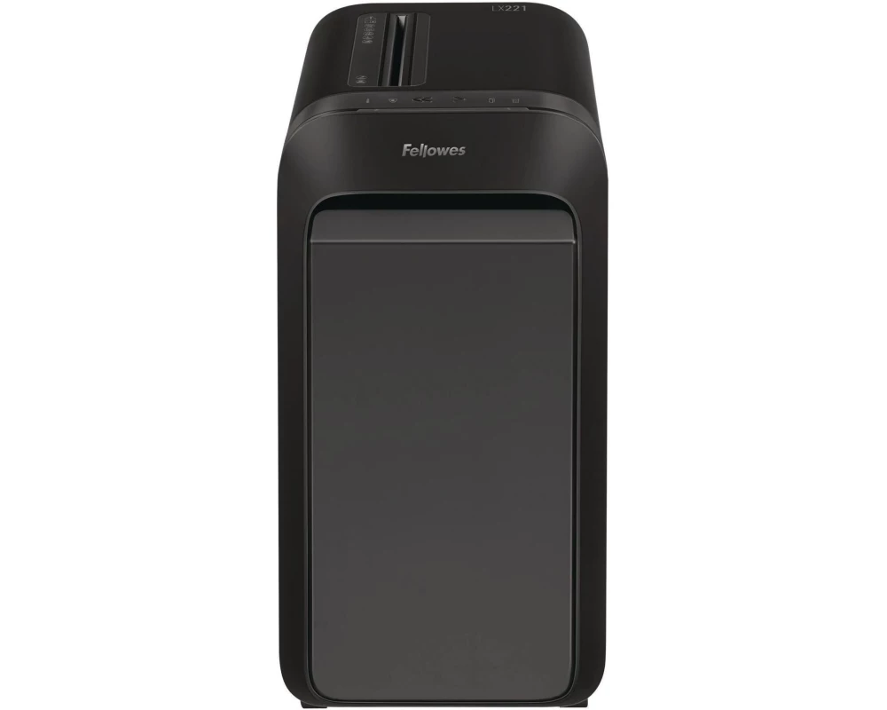Fellowes Aktenvernichter LX221 P-5, 20 Seiten, Schwarz