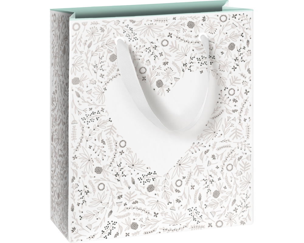 STEWO Geschenktasche Eldana 2543510051 weiss 18x21cm