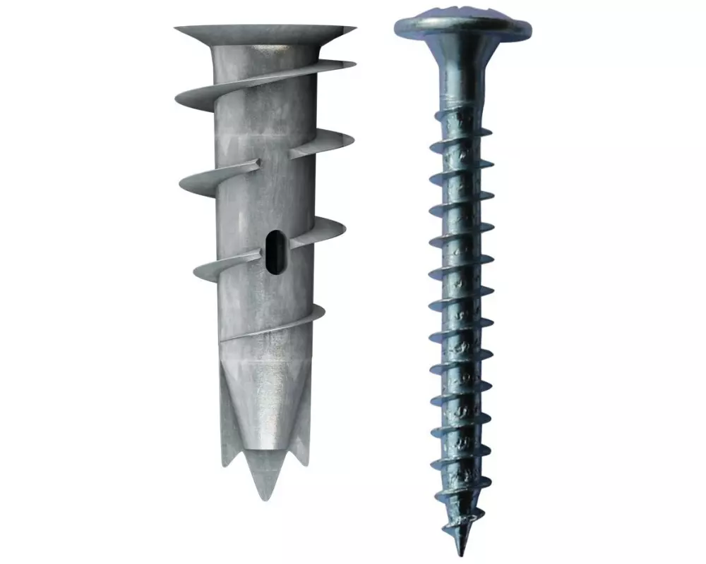 Tox-Dübel Gipskartondübel Spiral Plus 37-2 S 50 Stück