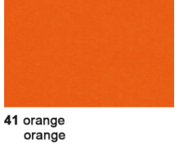 URSUS Transparentpapier 70x100cm 2631441 42g, orange
