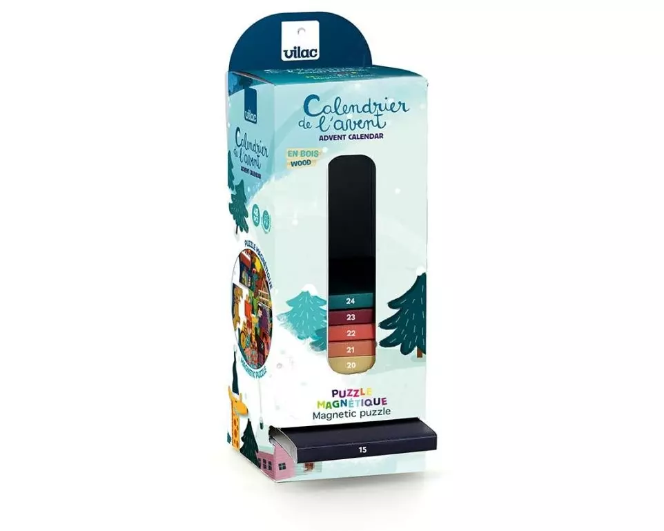 Vilac Adventskalender magnetisch 2025