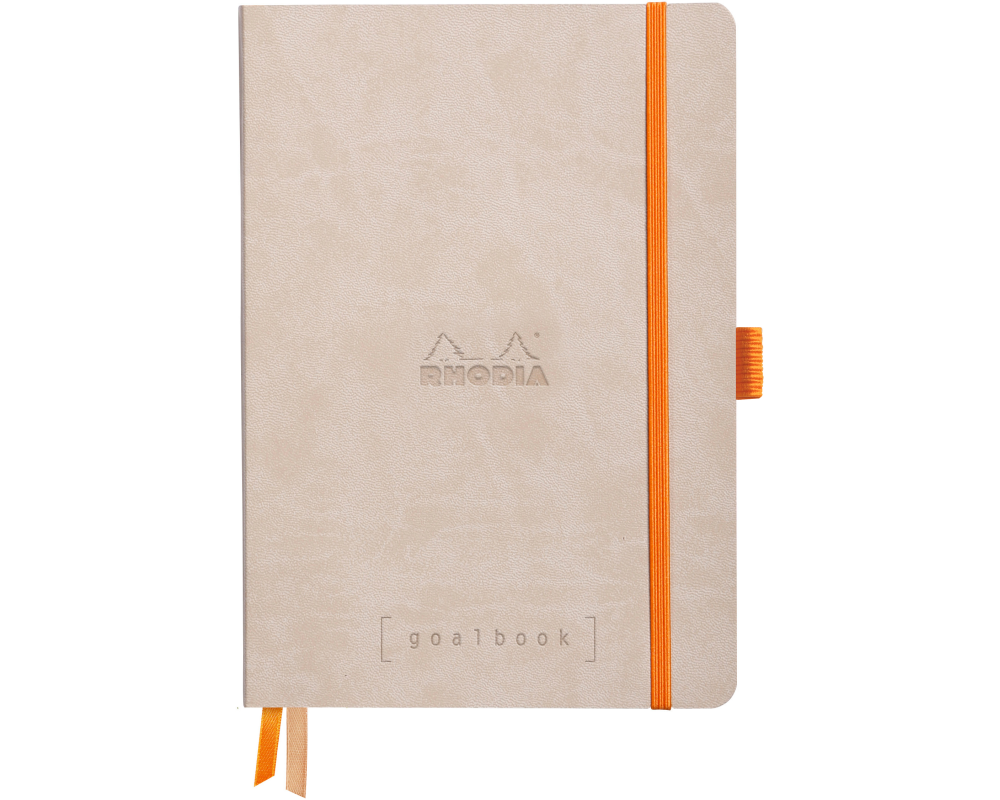 RHODIA Goalbook Notizbuch A5 117574C Softcover beige 240 S.