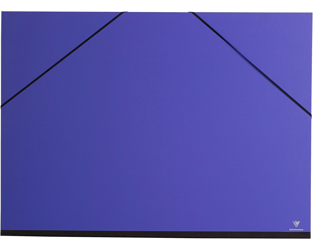 CLAIREFONTAINE Zeichenmappe 52x72cm 144402C indigo